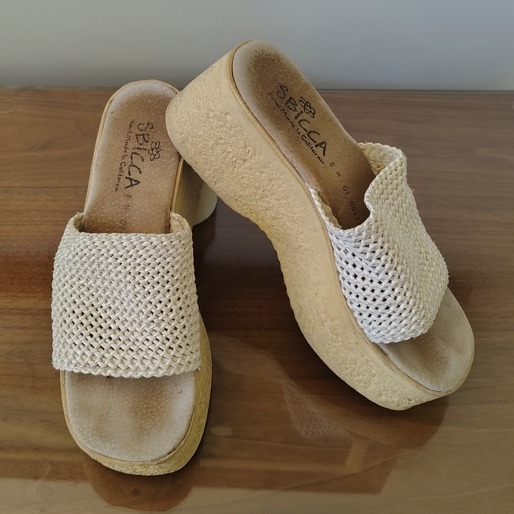 Y2K Vintage Sbicca Platform Sandals